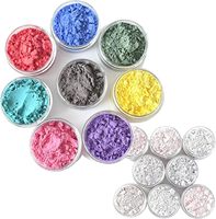 Ensemble de poudres thermochromiques qui changent à 31°C ° Pigment thermosensible DIY C pour l'artisanat, la résine époxy, le nail art et la peinture sur tissu