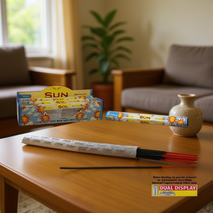 Sun Incense Sticks 120g Natural Fragrance For Home Use - Product Image 3
