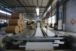 Chinesische Lieferant elegante Tapete blau und grau Tapete 106 Textilablage für den Gebrauch - Product Image 6