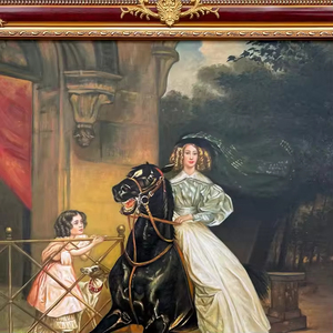 Reproducciones de Pinturas Famosas de Briullov Karl <span class=keywords><strong>Pavlovich</strong></span>, Ecuestre, Siglo XIX, Pintura al Óleo Clásica - Product Image 3