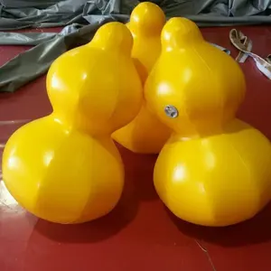 2024热卖巨型嘉年华PVC气球充气梨卡通氦气球