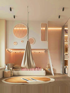 Conception et personnalisation des lits mezzanine pour <span class=keywords><strong>enfants</strong></span> Lits à deux étages pour trous d'arbre pour <span class=keywords><strong>enfants</strong></span> Cabines flottantes et lit de jeu de base secrète - Product Image 4