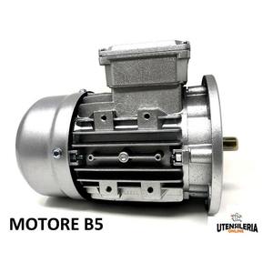 71A8 Kw 0,09 B5 B14 Motor eléctrico autofrenado trifásico de 8 polos 700 rpm - Product Image 1