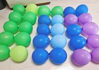 Ballon en latex de 10 pouces de haute qualité avec queue de liaison, couleur pastel, pour décoration de fête, vente en gros, article individuel