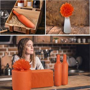 กระดาษห่อของขวัญสีพื้นพิมพ์โลโก้ตามสั่งหลากสีขายส่ง - Product Image 2