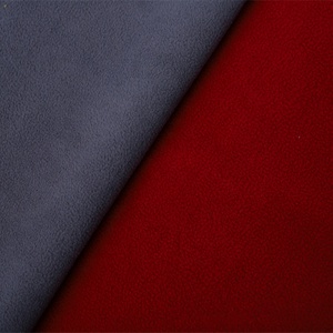 Tissu de veste d'hiver réversible <span class=keywords><strong>thermique</strong></span> anti-boulochage collé en polaire bicolore - Product Image 3
