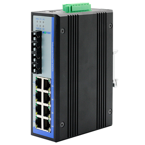 UOTEK 10 портов, промышленный гигабитный коммутатор <span class=keywords><strong>Ethernet</strong></span>, уровень <span class=keywords><strong>Ethernet</strong></span> 2, протоколы Din-rail, коммутатор UT-62010G-8GT2GSC-MNF - Product Image 2
