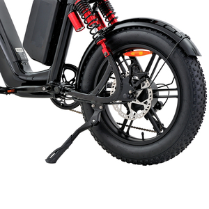 มอเตอร์ขับเคลื่อนล้อหลัง 20''*4.0'' ระยะไกล แบตเตอรี่คู่ ดีไซน์ทันสมัย 500W 48V จักรยานไฟฟ้าแบบกำหนดเอง YS มอเตอร์ขับเคลื่อนล้อหลัง 20''*4.0'' ระยะไกล - Product Image 4