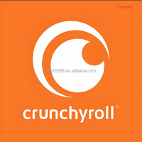 Suscripción a la Cuenta Premium de Crunchyroll para MAC por 12 Meses en Stock