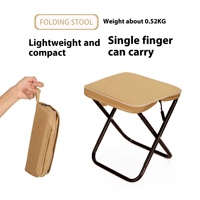 Maza Portable pêche pique-nique Train siège petit Camping en plein air Style pliable stylo sac pour métro voyage électronique artefact