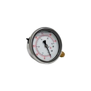Manomètre de <span class=keywords><strong>pression</strong></span> d'<span class=keywords><strong>eau</strong></span> remplie d'huile de manomètre de chaudière à vapeur de 63mm - Product Image 6