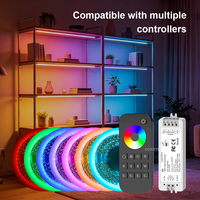 Mini Tira de LED RGB Ultrafina de 5 mm y 8 mm, Súper Estrecha, Flexible, Inteligente, con Control Remoto RF, Control por Música
