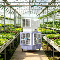 Keyuefeng enfriador de aire por evaporación al aire libre 18000CFM ventilador enfriador de aire portátil para fábrica