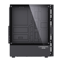 LOVINGCOOL Étui d'ordinateur de bureau populaire Support ATX MATX Carte mère CPU RGB Fan Computer Gamer Computer Cabinet