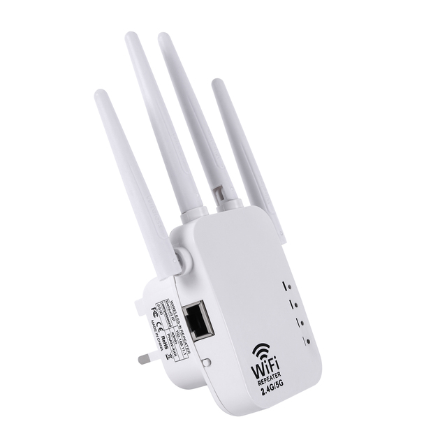 5 Ghz WiFi Repeater Wireless Wifi Extender 1200Mbps Wi-Fi Amplifier 802.11N Long Range Wi Fi Signal Booster 2.4G Wifi Repiter