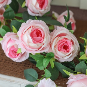 Guirlande de roses artificielles style Monet, vigne fleurie, pour décoration de porte, zone scénique, centre commercial et scène événementielle - Product Image 4