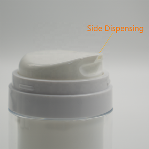 Botella Dispensadora de Bomba de Presión Sin Aire de 15 ml, 30 ml, 50 ml, Plateada/Dorada, Frascos de Plástico PP con Carcasa Transparente de AS, Gran Venta - Product Image 4