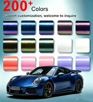 Fournisseur en gros de films adhésifs pour voitures, plus de 200 couleurs, film de protection pour carrosserie, vinyle pour voiture, matériau PET