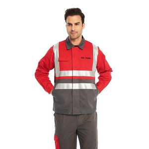 卸売衣料 防火 反射 作業服 ストリップ付きカバーオール 難燃衣料 ユニフォーム - Product Image 6