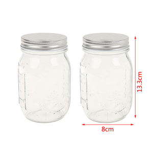 Nuevo Jarra Germinadora en Oferta con Tapa <span class=keywords><strong>de</strong></span> Malla <span class=keywords><strong>de</strong></span> Acero, Boca Ancha, Tipo Mason, <span class=keywords><strong>de</strong></span> Acero Inoxidable 304 y Vidrio, 1 Unidad - Product Image 6