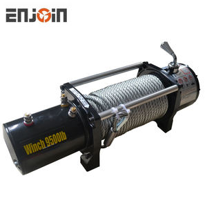 Winch 12v 13500Lbs מכונית קפסטן קפשאן 2000-20000lb ערכות שליטה מרחוק חשמלי ערכות 4x4 x4 נתיב חשמלי מחוץ לכביש למנוף משאית - Product Image 4
