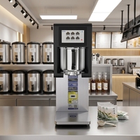 Samovar électrique en acier inoxydable avec bouilloire de 6 L, qualité commerciale, finition brossée