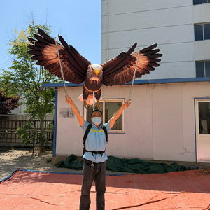 Marioneta Inflable <span class=keywords><strong>de</strong></span> Águila Realista para Exhibición en Museos <span class=keywords><strong>de</strong></span> Aves, Marioneta Inflable Personalizada para Espectáculos en Parques - Product Image 2