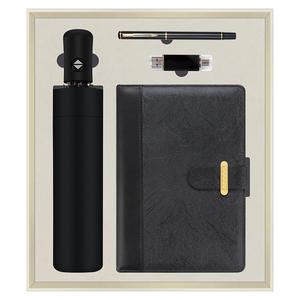 販促品 傘 ノートブック 記念品 ギフトボックス ロゴカスタマイズ 企業従業員ギフト ペン USBフラッシュドライブ ビジネスギフト - Product Image 2