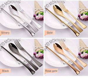 Vente en gros de couverts <span class=keywords><strong>KAYA</strong></span>, couverts en acier inoxydable argenté avec miroir, cuillères fourchettes et couteaux de qualité pour restaurants - Product Image 3