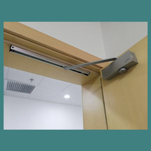 Современный гидравлический доводчик для дверей <span class=keywords><strong>TNB</strong></span> DC0750-H с внешней установкой, прямоугольный, с направляющей, с функцией задержки, для отелей, открытого монтажа, регулируемый - Product Image 6