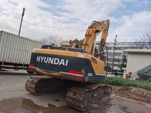 Hyundai 220lc-9 220-9 225 Excavadora de orugas usada Segunda mano Original Hyundai Máquina de movimiento de tierras Hyundai Digger - Product Image 2