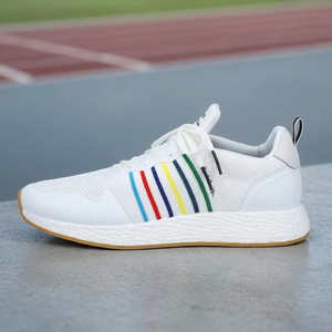 Baskets blanches en cuir véritable à lacets, imprimé léopard Krios, haute qualité, mode décontractée, Aqua, pour homme adulte, anti-odeur - Product Image 5