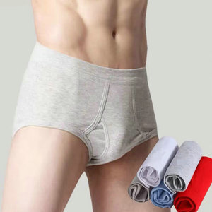1.15 Dollar Model ZLF018 Waist M-2XL Pure Cotton Underwear <strong>Multipack</strong> Wholesale Big and Cute <strong>Men</strong> <strong>Boxers</strong> <strong>Shorts</strong> Briefs With Colors - Product Image 1