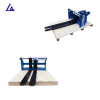 Fourches de chariot élévateur, adaptées à la manutention de déchets volumineux, de déchets divers et de matériaux de couverture pour décharges, haute efficacité