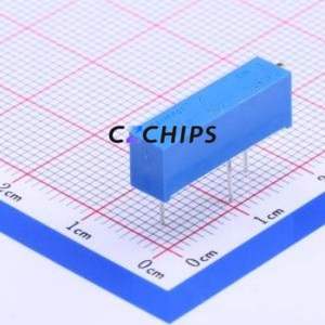 Résistance/potentiomètre réglable 3006P-1-502LF, composant traversant (THT)-3P, 6,4x4,8 mm, résistance 5 kOhm, 10 %, 750 mW, 100 ppm/ ℃ - Product Image 1