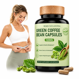 Cápsulas de Extracto de Granos de Café Verde, Favorecen un Metabolismo Saludable, Control de Peso, Suplemento Dietético Antioxidante, 60 Unidades - Product Image 1