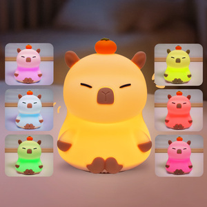Lámpara de Silicona Personalizada, Luz Nocturna Infantil, Bajo MOQ, Luz Nocturna LED USB Recargable, Lindas Lámparas de Animales, Luz de Noche para Habitación Infantil - Product Image 6