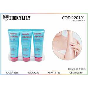 Lozione per il corpo sbiancante E nutriente con acido ialuronico E vitamina E confezione sfusa di 48 tubi di crema al burro per il corpo - Product Image 1