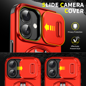 Étui de téléphone unique de luxe avec anneau rotatif magnétique antichoc électroplaqué pour la série 100, visionnement adaptatif à <span class=keywords><strong>360</strong></span> degrés - Product Image 6