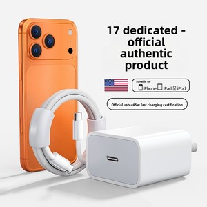 Nouvelle Tête <span class=keywords><strong>de</strong></span> <span class=keywords><strong>Chargeur</strong></span> USB-C 45W à Charge Rapide Compatible avec <span class=keywords><strong>Apple</strong></span> iPhone 17 Pro Max 2026 - Product Image 1