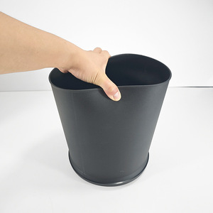 Double Layer <b>Plastic</b> Trash Can Cylindrical Indoor Waste <b>Bin</b> For Bedroom <b>Kitchen</b> Living Room Minimalist Design - Product Image 3