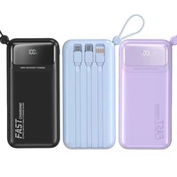 Batterie externe portable haute capacité 30000mAh 22.5W chargeur de batterie externe à charge rapide pour iPhone iPad et plus