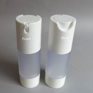 Bán Buôn 15Ml 30Ml 50Ml Rỗng Du Lịch Mini Chân Không Rõ Ràng Frost Vòng <span class=keywords><strong>Airless</strong></span> <span class=keywords><strong>Lotion</strong></span> Cream Chai Nhựa Cho Chăm Sóc Da - Product Image 2