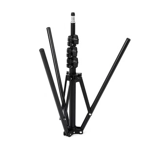 Photography Light <b>Stand</b> 1.6m Reverse Folding Iron Quick Release Portable Live Streaming Equipment - Product Image 1