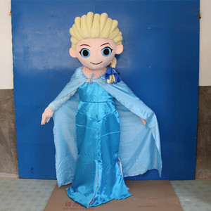 Offre Spéciale <span class=keywords><strong>Elsa</strong></span> princesse dessin animé mascotte Costumes <span class=keywords><strong>Olaf</strong></span> mascotte Costume pour Cosplay fête événement - Product Image 3