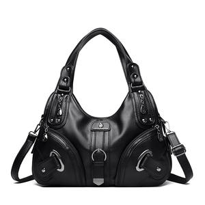 2025 untuk tas pangsit wanita Cross-border <span class=keywords><strong>Amazon</strong></span> tas tangan tas selempang trendi baru dengan gaya Preppy penutup ritsleting - Product Image 4