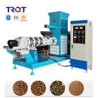 Machine extrudeuse d'aliments pour poissons flottants et coulants de 1 tonne par heure, machine de fabrication d'aliments de haute qualité pour la production commerciale