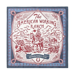 Foulard e Sciarpa da <span class=keywords><strong>Collo</strong></span> in Cotone Stile Americano Retrò, Bandane in Denim Personalizzate per <span class=keywords><strong>Uomo</strong></span> - Product Image 4