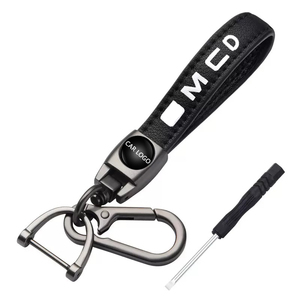 Cao cấp da Phụ Kiện Xe Hơi keyrings cho sang trọng Hyundai Mercedes Lexus cho TOYOTA Cadillac Jeep Dodge cho audi móc khóa - Product Image 3