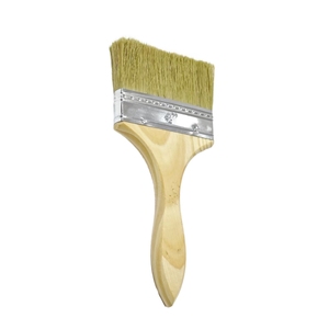 Pinceau à peinture pour murs à parois épaisses de 4 pouces, qualité industrielle et bricolage, avec manche en bois, option OEM, garantie de 3 mois - Product Image 2